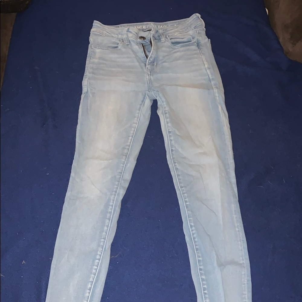 Size 2 regular American eagle light wash jeans